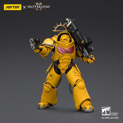 Warhammer 40,000 Action Figure Game Edition Imperial Fists Heavy Intercessor 13 cm - Joy Toy Action Figures