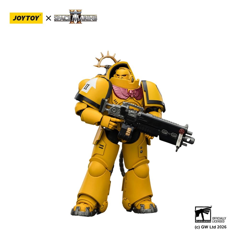 Warhammer 40,000 Action Figure Game Edition Imperial Fists Heavy Intercessor 13 cm - Joy Toy Action Figures