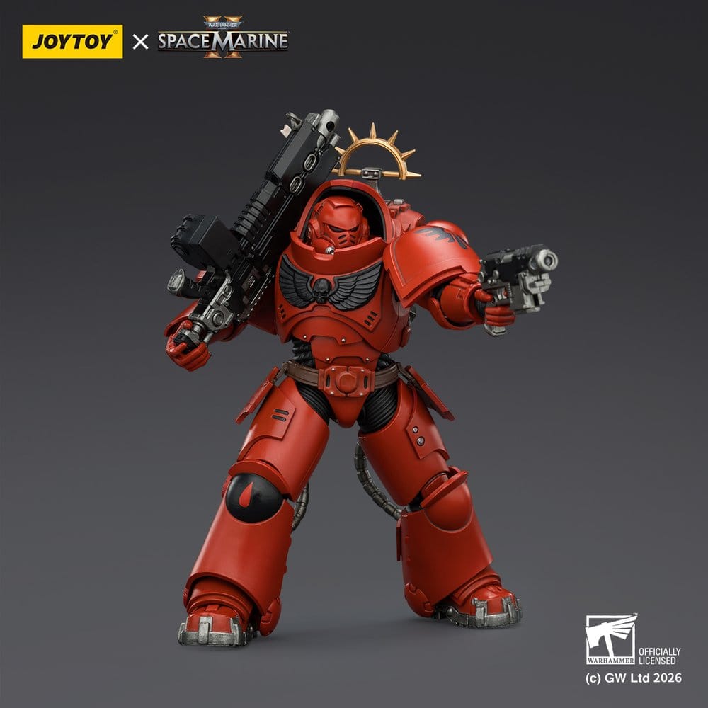 Warhammer 40,000 Action Figure Game Edition Blood Angels Heavy Intercessor 13 cm - Joy Toy Action Figures
