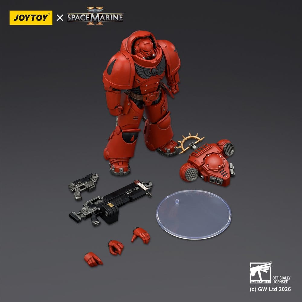 Warhammer 40,000 Action Figure Game Edition Blood Angels Heavy Intercessor 13 cm - Joy Toy Action Figures