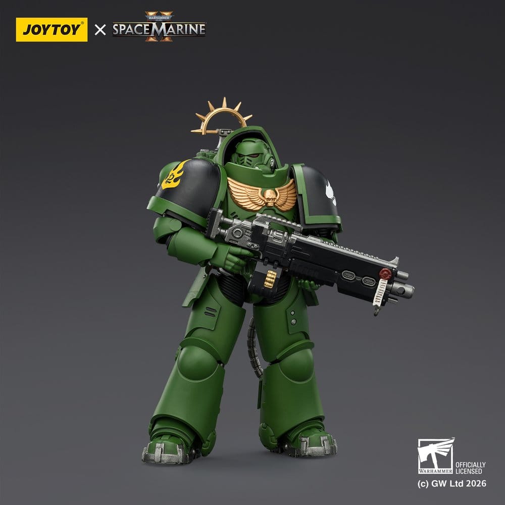 Warhammer 40,000 Action Figure Game Edition Salamanders Heavy Intercessor 13 cm - Joy Toy Action Figures
