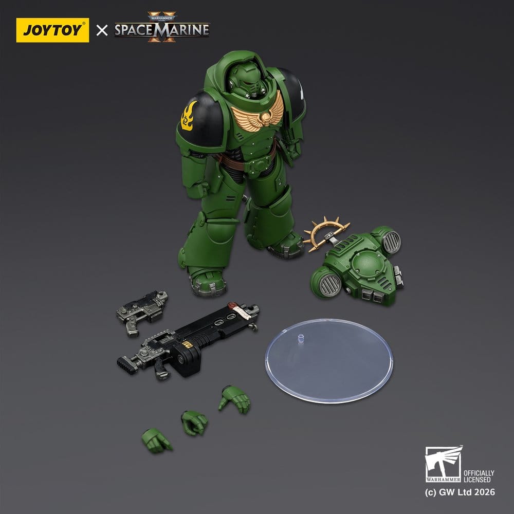 Warhammer 40,000 Action Figure Game Edition Salamanders Heavy Intercessor 13 cm - Joy Toy Action Figures