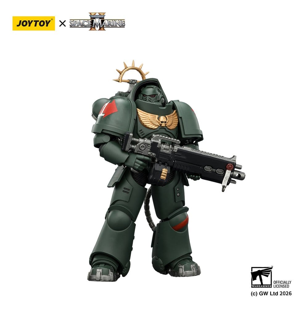 Warhammer 40,000 Action Figure Game Edition Dark Angels Heavy Intercessor 13 cm - Joy Toy Action Figures