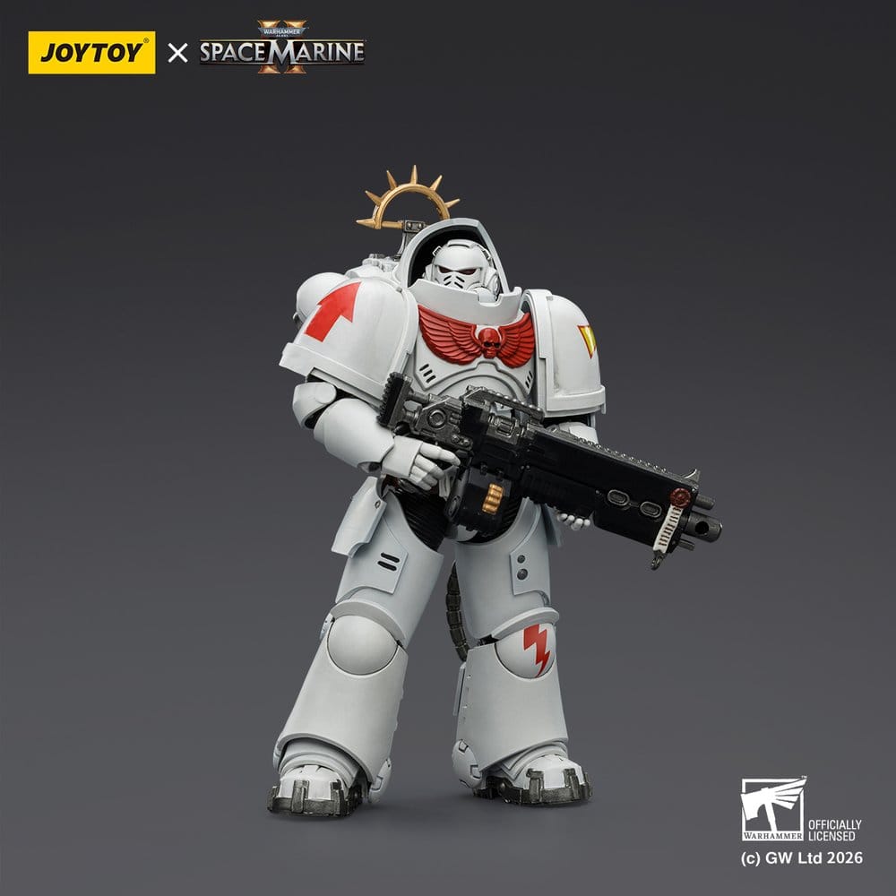 Warhammer 40,000 Action Figure Game Edition White Scars Heavy Intercessor 13 cm - Joy Toy Action Figures