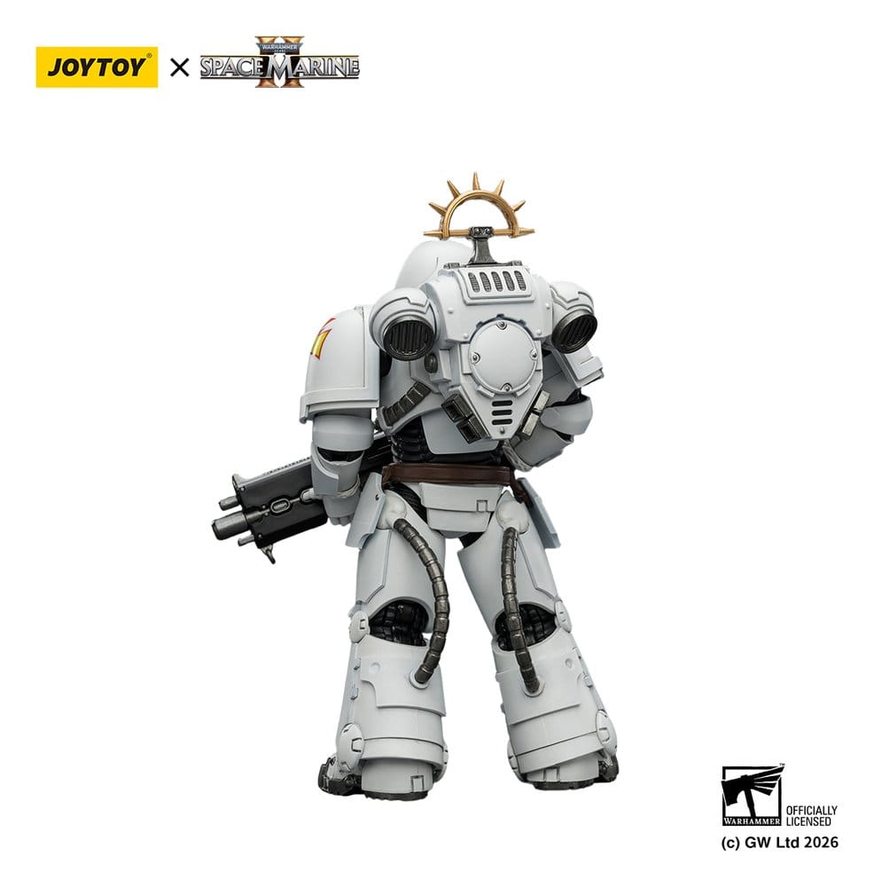 Warhammer 40,000 Action Figure Game Edition White Scars Heavy Intercessor 13 cm - Joy Toy Action Figures