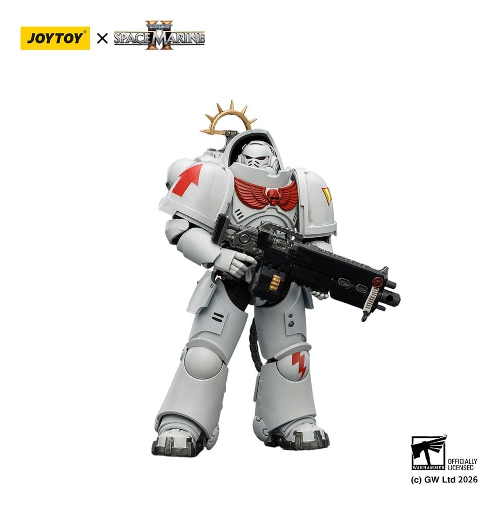 Warhammer 40,000 Action Figure Game Edition White Scars Heavy Intercessor 13 cm - Joy Toy Action Figures