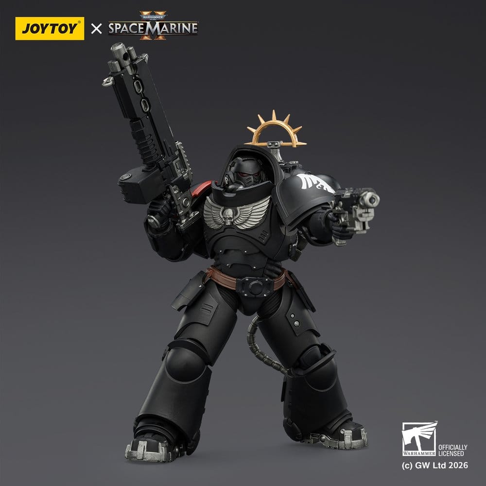 Warhammer 40,000 Action Figure Raven Guard Heavy Intercessor 13 cm - Joy Toy Action Figures