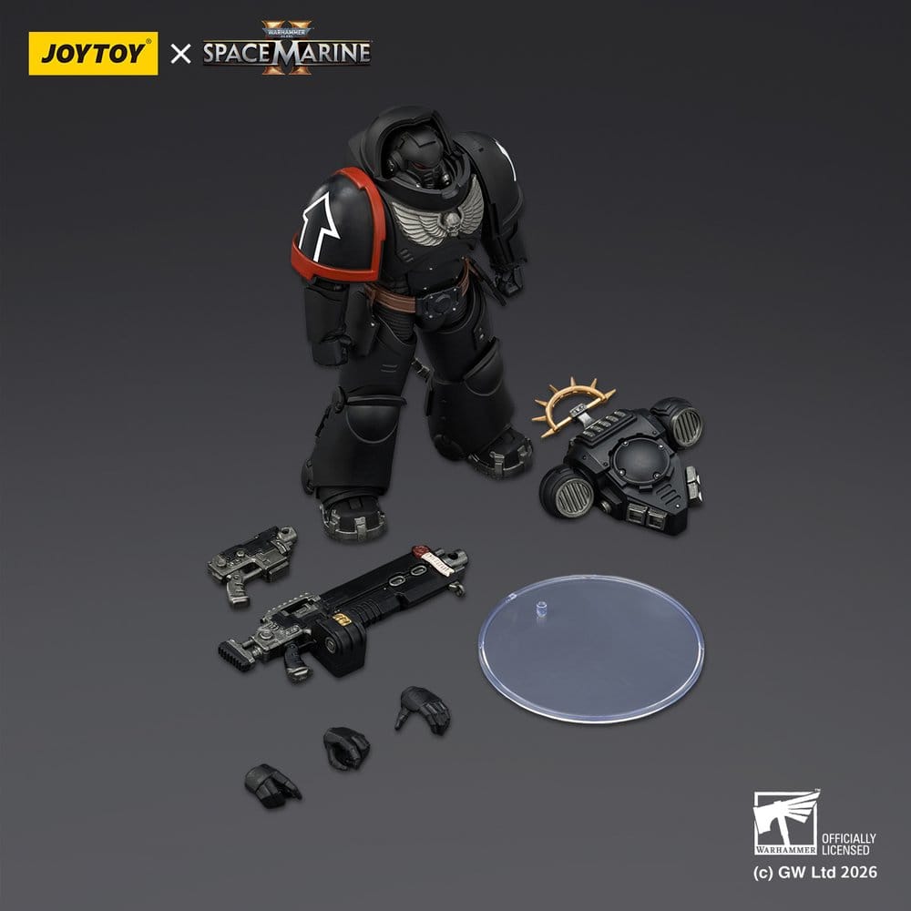 Warhammer 40,000 Action Figure Raven Guard Heavy Intercessor 13 cm - Joy Toy Action Figures
