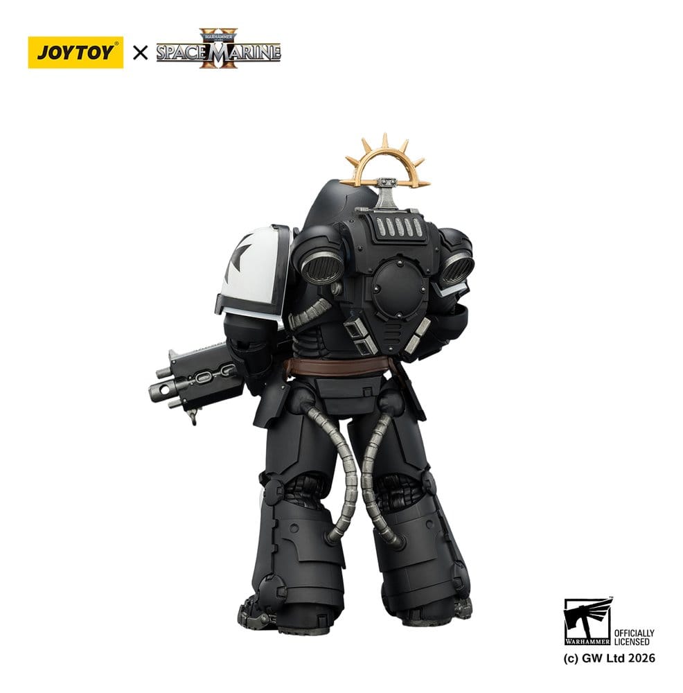 Warhammer 40,000 Action Figure Game Edition Black Templars Heavy Intercessor 13 cm - Joy Toy Action Figures
