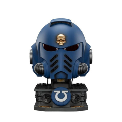 Warhammer 40,000 Captain MkX Helmet & Display Stand Ultramarines 44 cm - Joy Toy Action Figures