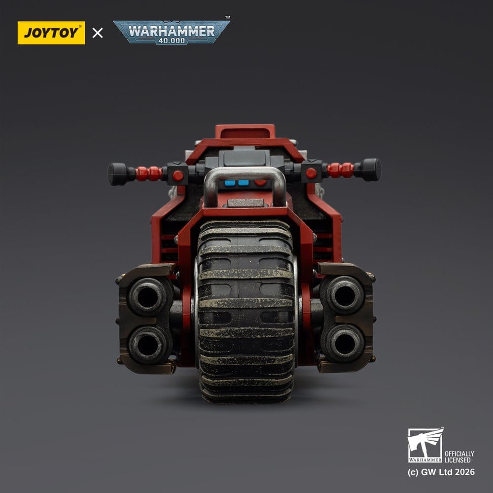 Warhammer 40,000 Raider-pattern Combat Bike Blood Angels with twin-linked bolt rifles 22 cm - Joy Toy Action Figures