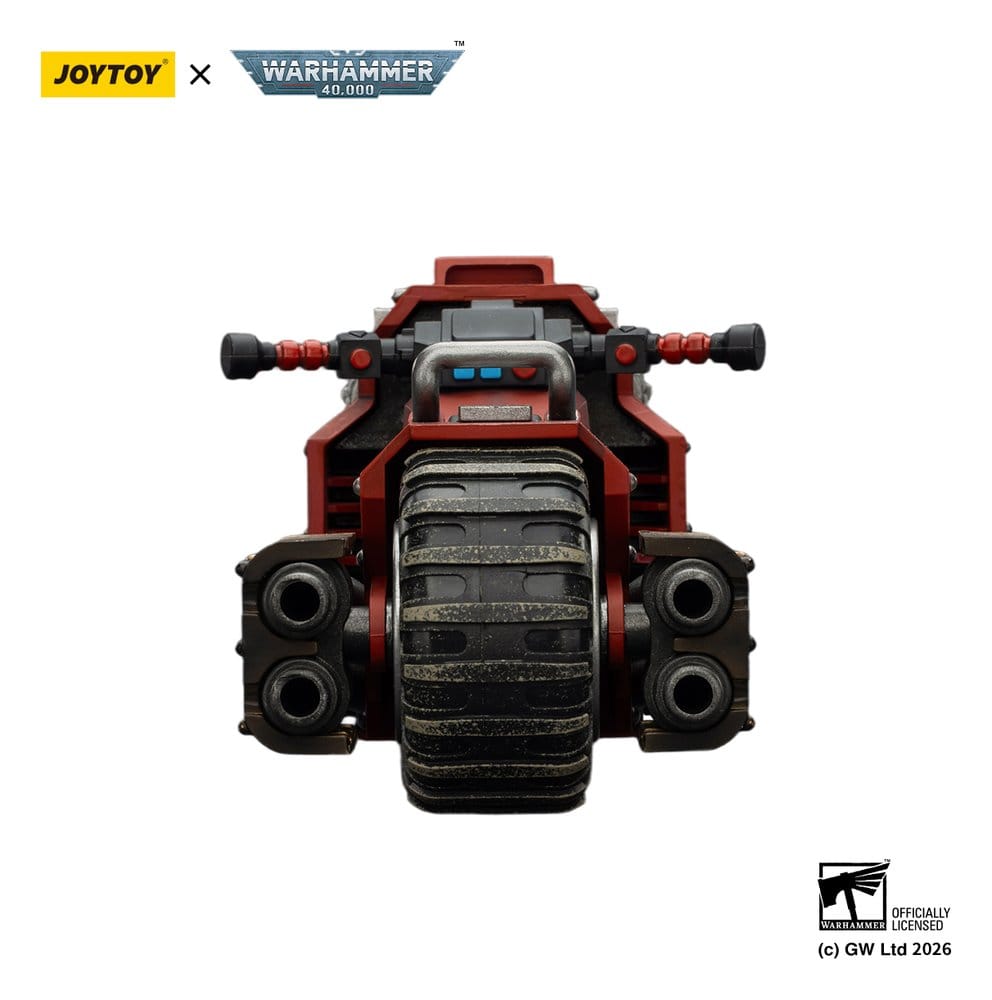 Warhammer 40,000 Raider-pattern Combat Bike Blood Angels with twin-linked bolt rifles 22 cm - Joy Toy Action Figures