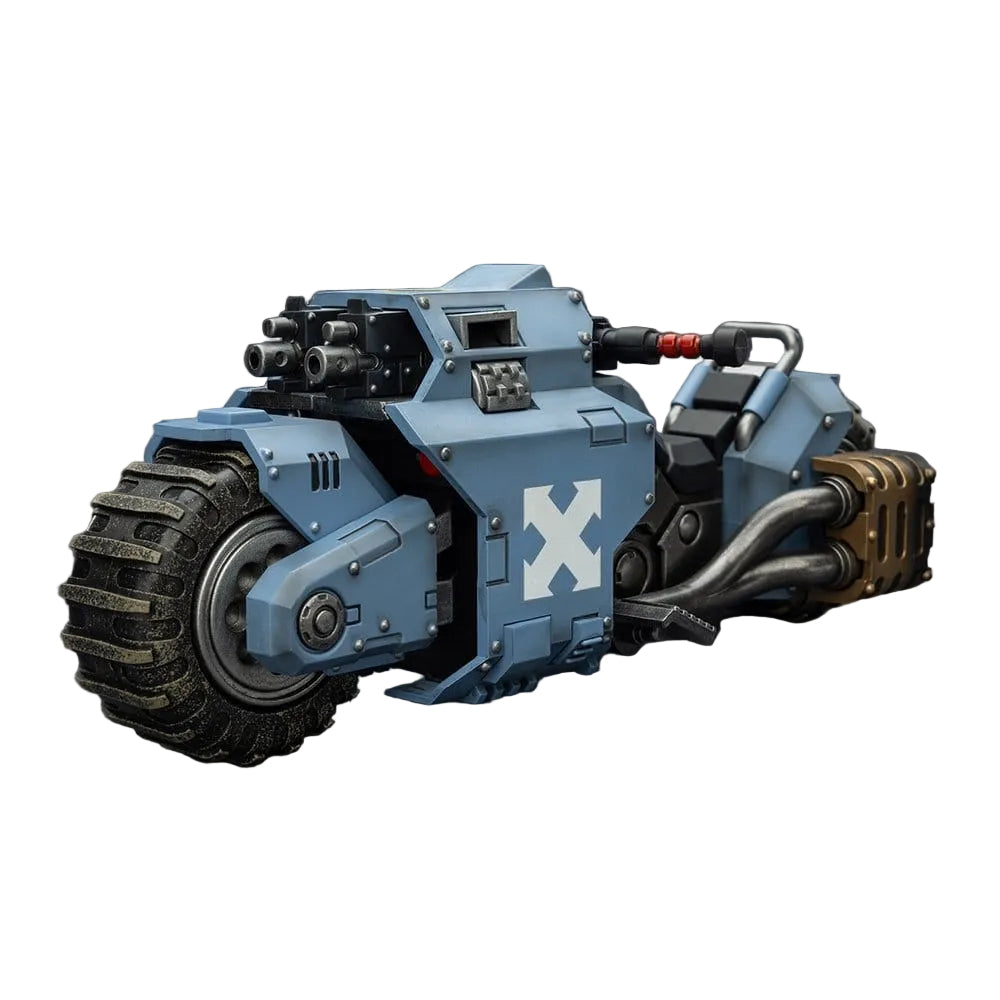 Warhammer 40,000 Raider-pattern Combat Bike Space Wolves with twin-linked bolt rifles 22 cm - Joy Toy Action Figures