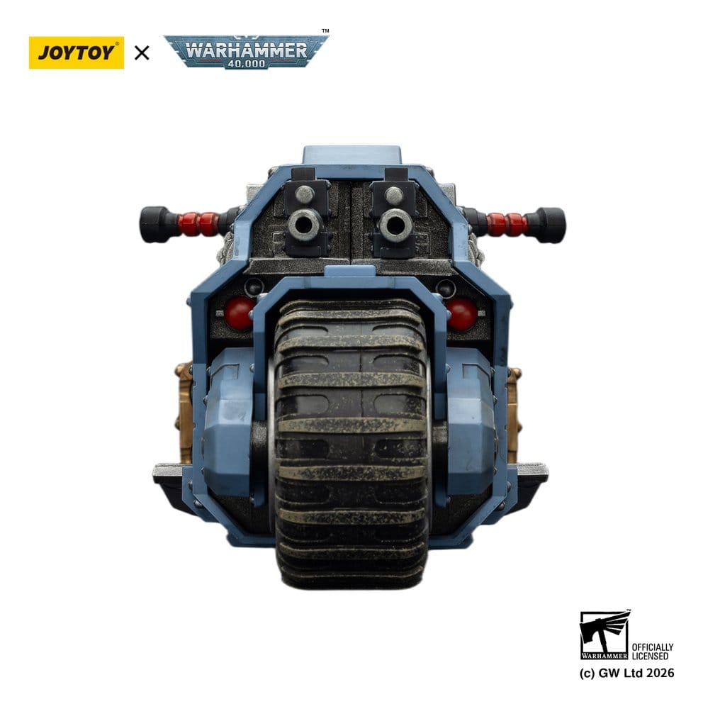 Warhammer 40,000 Raider-pattern Combat Bike Space Wolves with twin-linked bolt rifles 22 cm - Joy Toy Action Figures