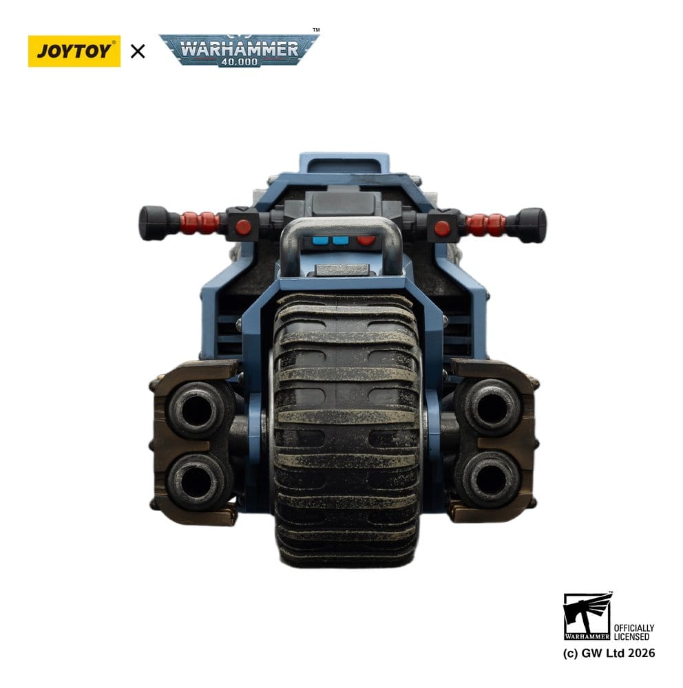 Warhammer 40,000 Raider-pattern Combat Bike Space Wolves with twin-linked bolt rifles 22 cm - Joy Toy Action Figures