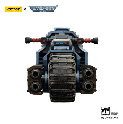 Warhammer 40,000 Raider-pattern Combat Bike Space Wolves with twin-linked bolt rifles 22 cm - Joy Toy Action Figures