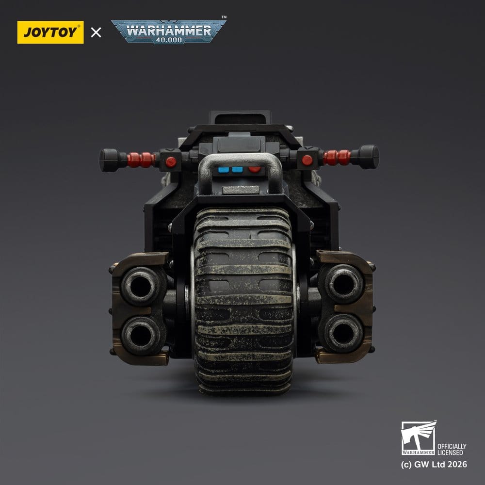 Warhammer 40,000 Raider-pattern Combat Bike Raven Guard with twin-linked bolt rifles 22 cm - Joy Toy Action Figures