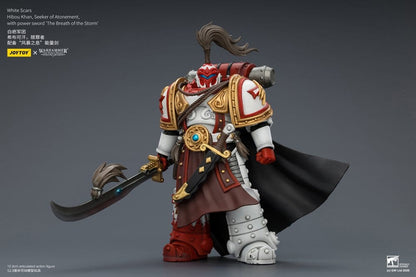 Warhammer The Horus Heresy Action Figure White Scars Hibou Khan, Seeker of Atonement 12 cm - Joy Toy Action Figures