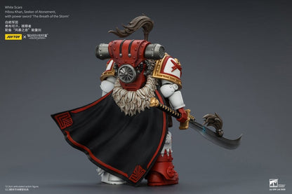 Warhammer The Horus Heresy Action Figure White Scars Hibou Khan, Seeker of Atonement 12 cm - Joy Toy Action Figures