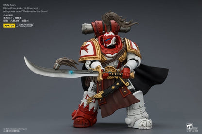 Warhammer The Horus Heresy Action Figure White Scars Hibou Khan, Seeker of Atonement 12 cm - Joy Toy Action Figures