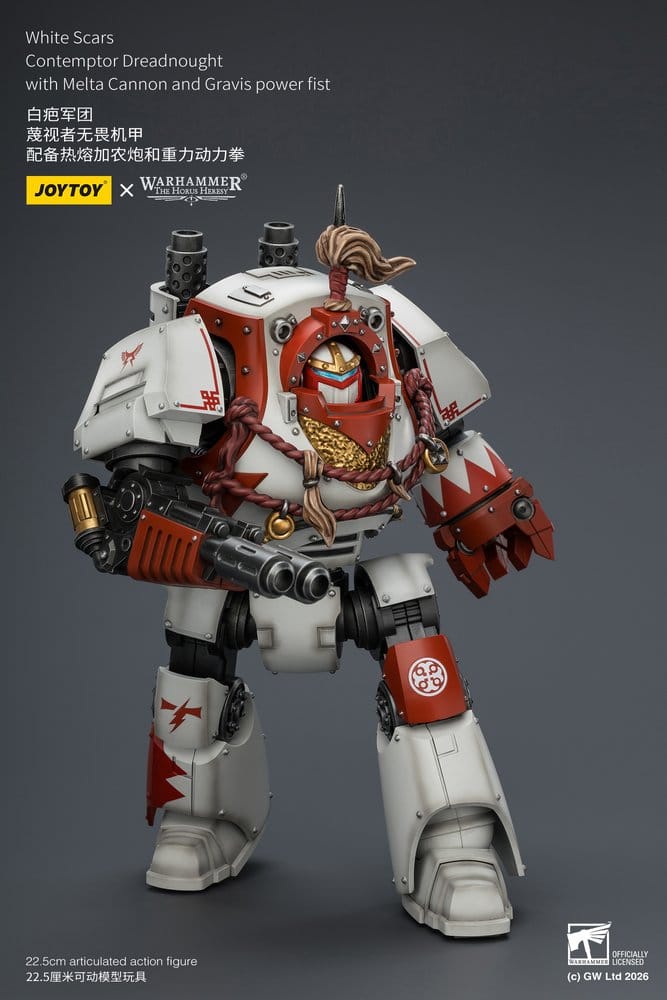 Warhammer The Horus Heresy Action Figure White Scars Contemptor Dreadnought 23 cm - Joy Toy Action Figures