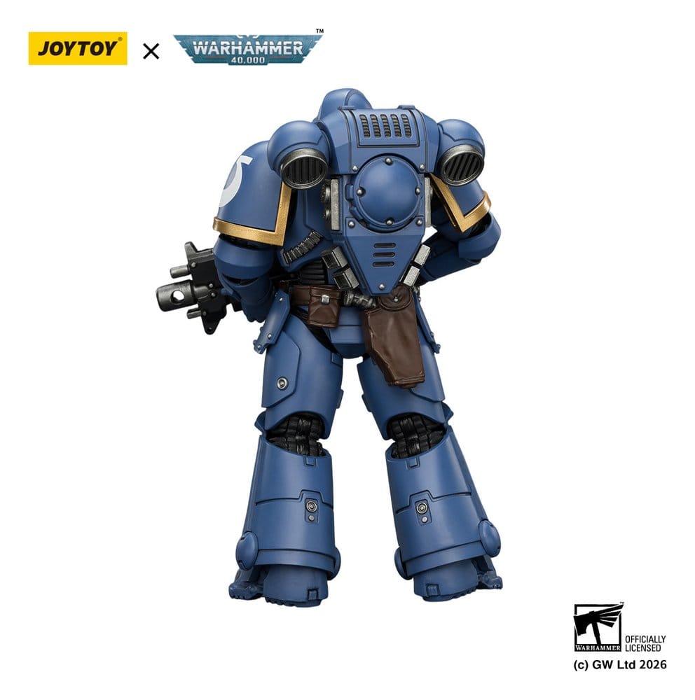 Warhammer 40,000 Action Figure Ultramarines Intercessor 12 cm - Joy Toy Action Figures