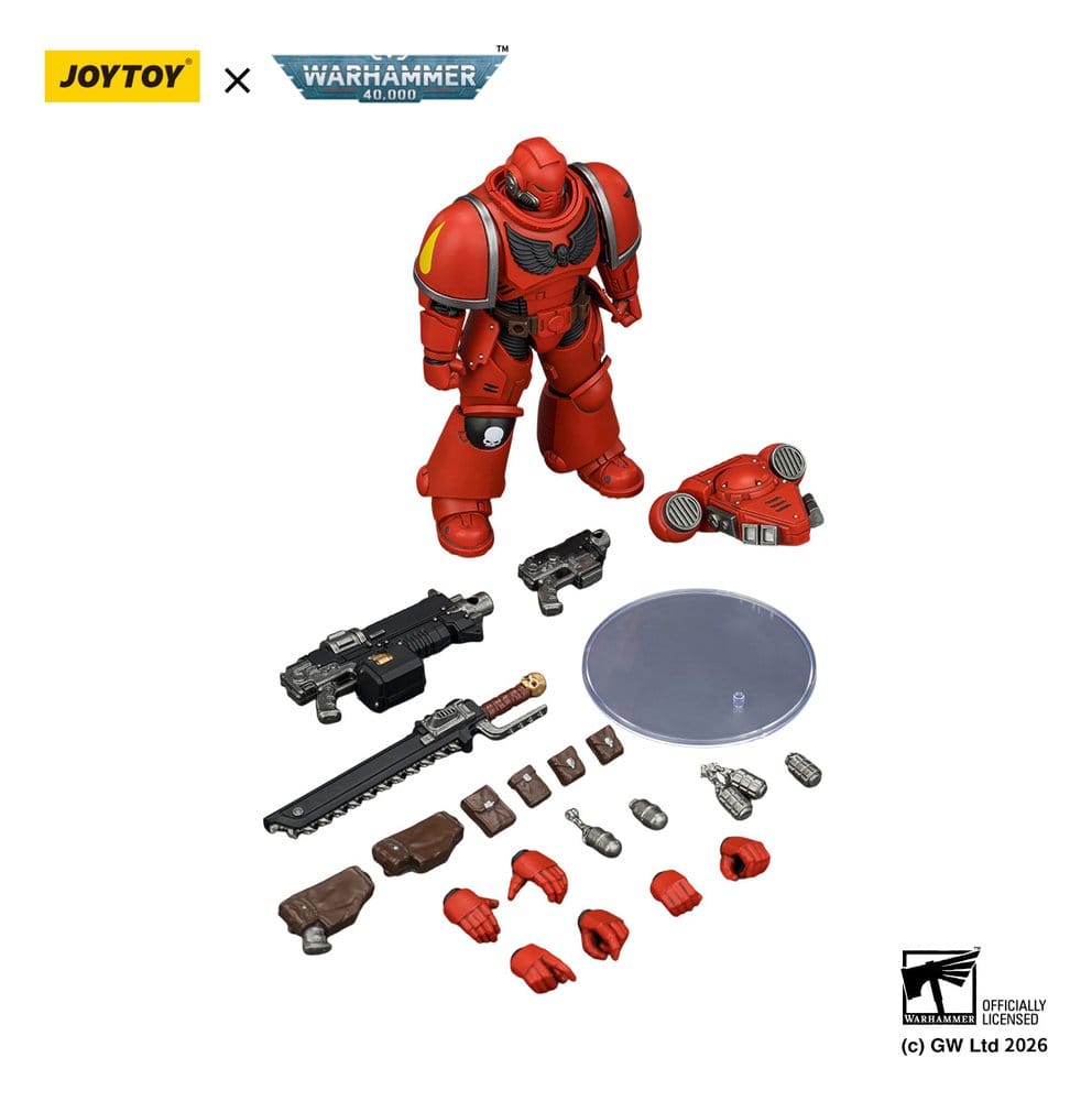 Warhammer 40,000 Action Figure Blood Angels Intercessor 12 cm - Joy Toy Action Figures