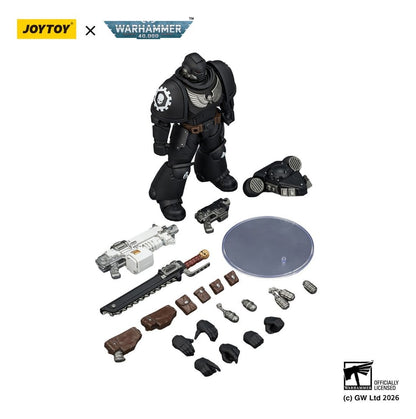 Warhammer 40,000 Action Figure Iron Hands Intercessor 12 cm - Joy Toy Action Figures