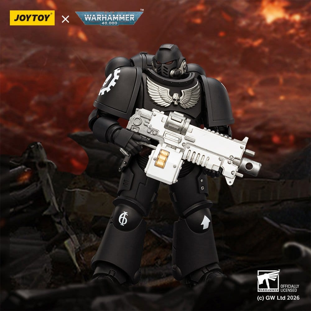 Warhammer 40,000 Action Figure Iron Hands Intercessor 12 cm - Joy Toy Action Figures
