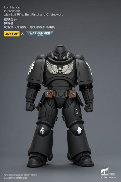 Warhammer 40,000 Action Figure Iron Hands Intercessor 12 cm - Joy Toy Action Figures