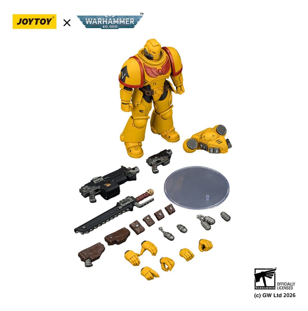 Warhammer 40,000 Action Figure Imperial Fists Intercessor 12 cm - Joy Toy Action Figures