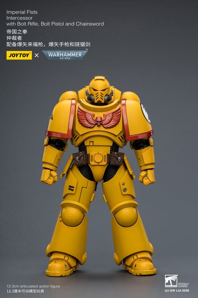 Warhammer 40,000 Action Figure Imperial Fists Intercessor 12 cm - Joy Toy Action Figures