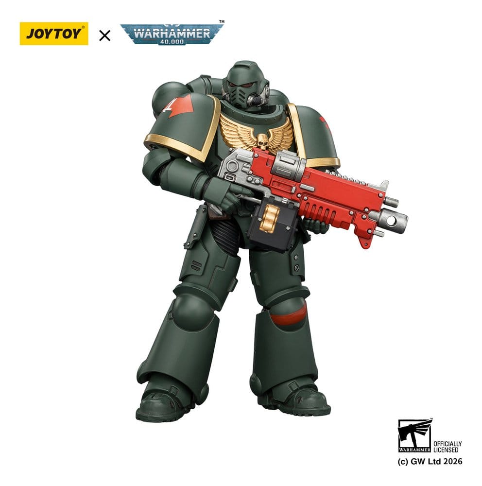 Warhammer 40,000 Action Figure Dark Angels Intercessor 12 cm - Joy Toy Action Figures