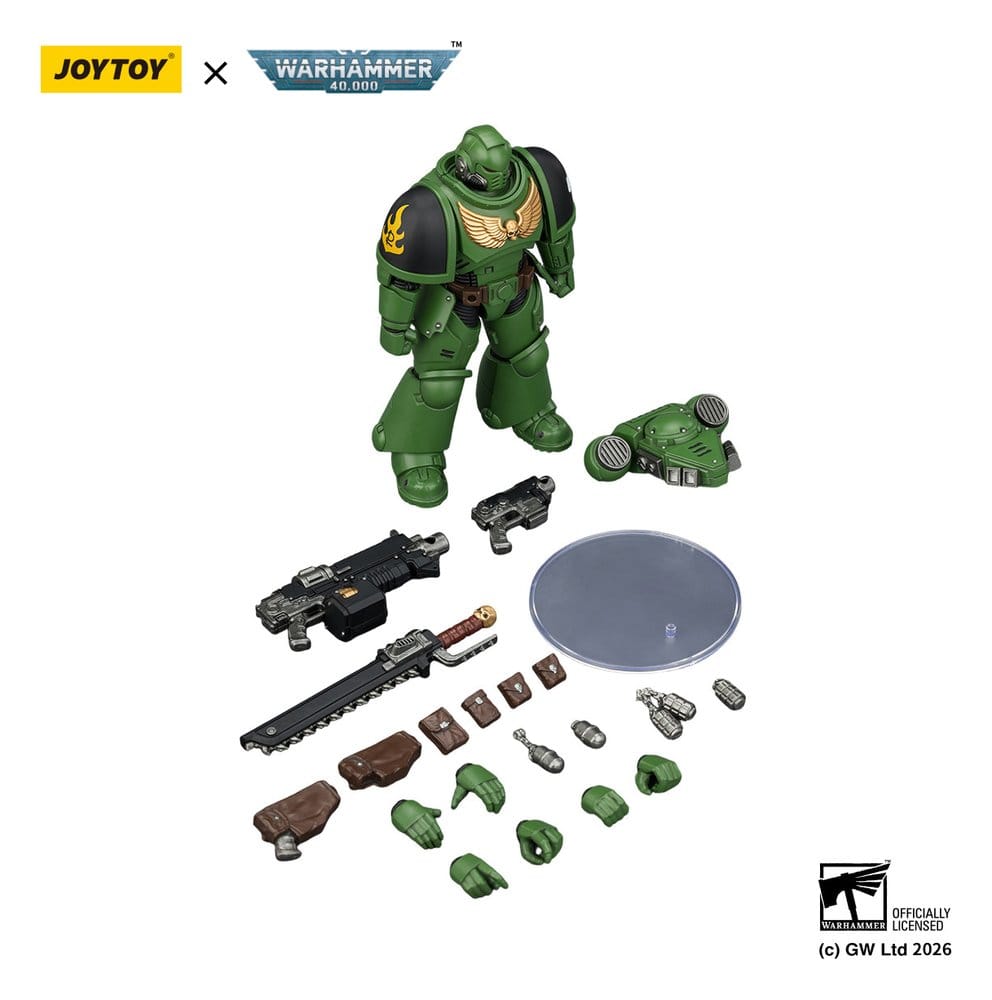 Warhammer 40,000 Action Figure Salamanders Intercessor 12 cm - Joy Toy Action Figures