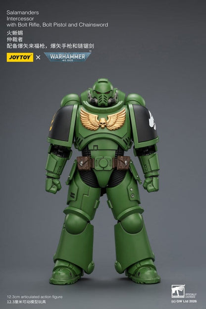 Warhammer 40,000 Action Figure Salamanders Intercessor 12 cm - Joy Toy Action Figures