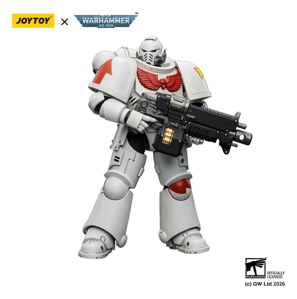 Warhammer 40,000 Action Figure White Scars Intercessor 12 cm - Joy Toy Action Figures
