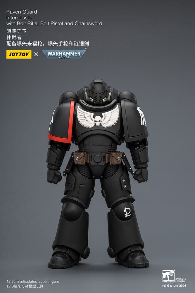 Warhammer 40,000 Action Figure Raven Guard Intercessor 12 cm - Joy Toy Action Figures