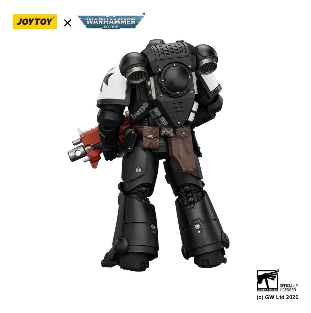 Warhammer 40,000 Action Figure Black Templars Intercessor 12 cm - Joy Toy Action Figures