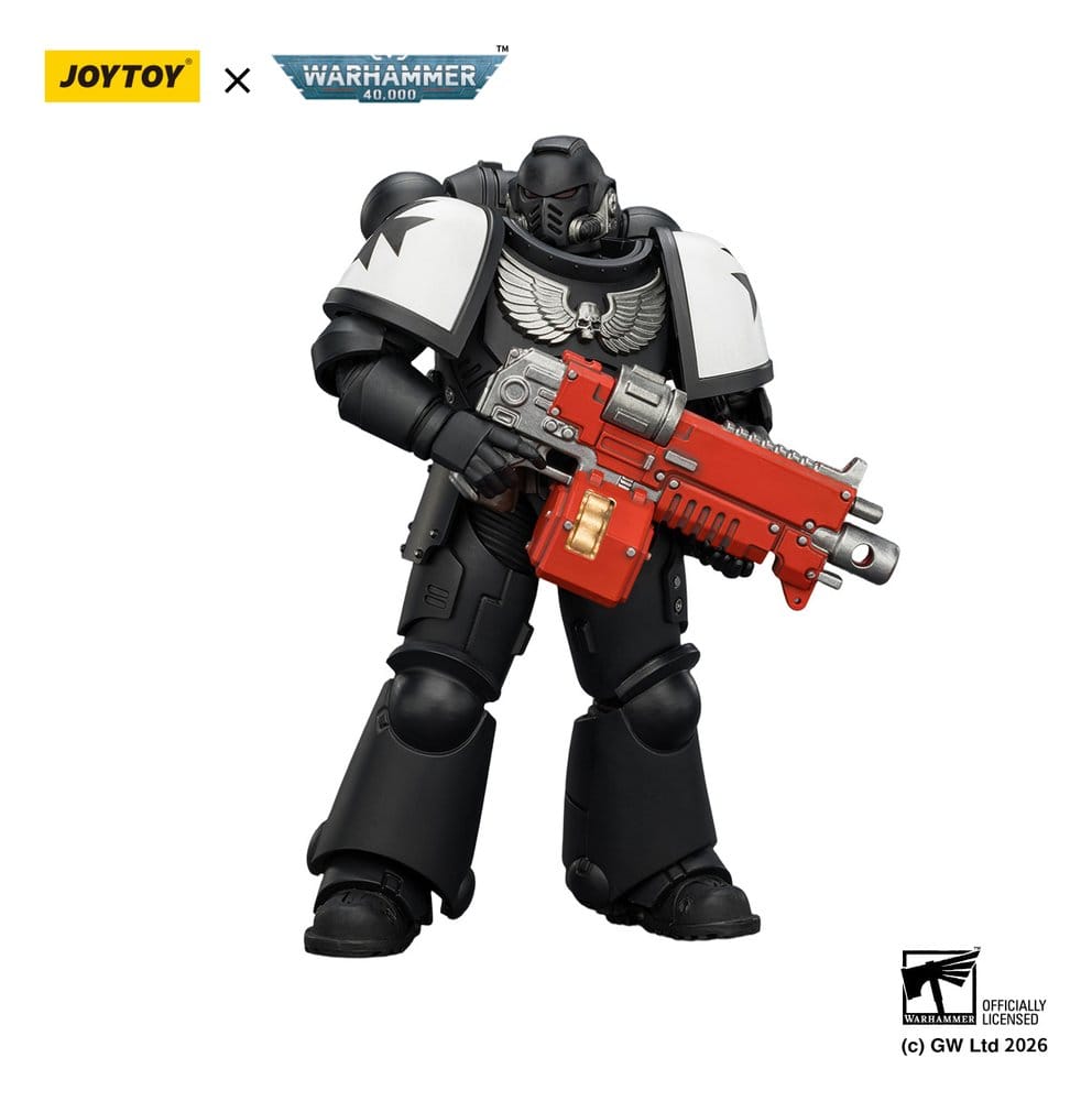 Warhammer 40,000 Action Figure Black Templars Intercessor 12 cm - Joy Toy Action Figures