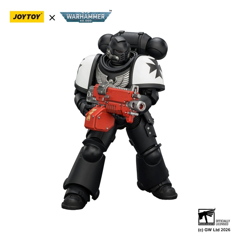 Warhammer 40,000 Action Figure Black Templars Intercessor 12 cm - Joy Toy Action Figures