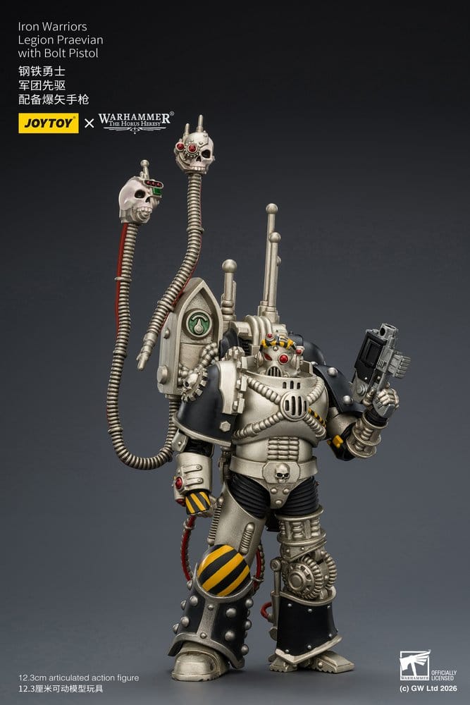 Warhammer The Horus Heresy Action Figure Iron Warriors Legion Praevian 12 cm - Joy Toy Action Figures