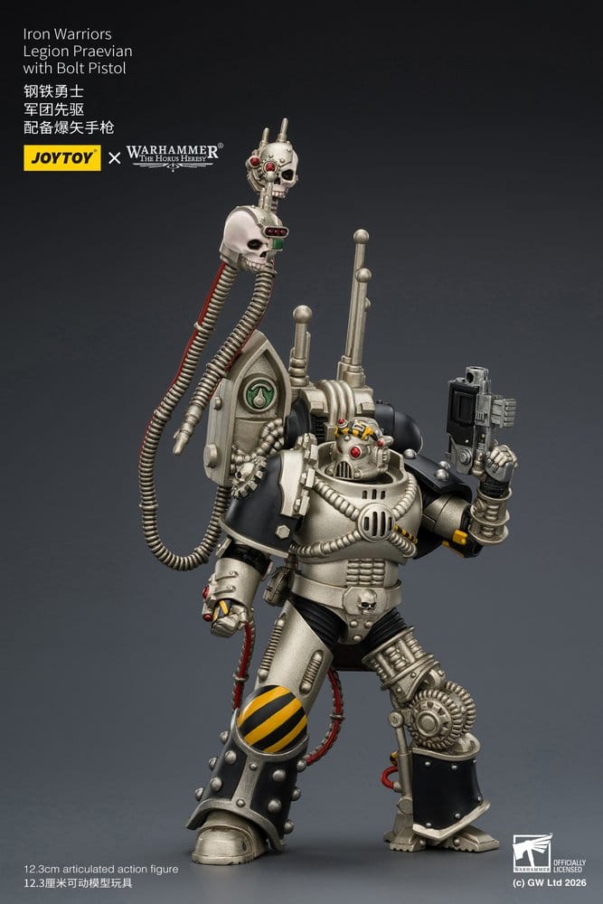 Warhammer The Horus Heresy Action Figure Iron Warriors Legion Praevian 12 cm - Joy Toy Action Figures