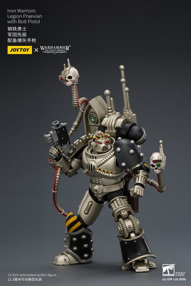 Warhammer The Horus Heresy Action Figure Iron Warriors Legion Praevian 12 cm - Joy Toy Action Figures