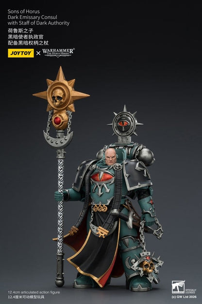 Warhammer The Horus Heresy Action Figure Sons of Horus Dark Emissary Consul 12 cm - Joy Toy Action Figures