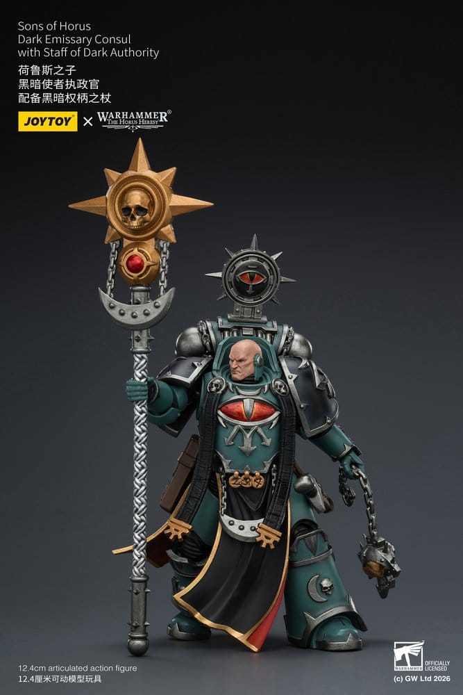 Warhammer The Horus Heresy Action Figure Sons of Horus Dark Emissary Consul 12 cm - Joy Toy Action Figures