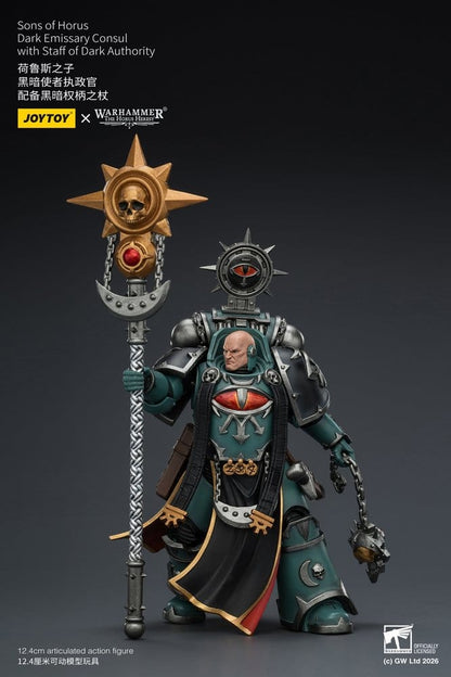 Warhammer The Horus Heresy Action Figure Sons of Horus Dark Emissary Consul 12 cm - Joy Toy Action Figures