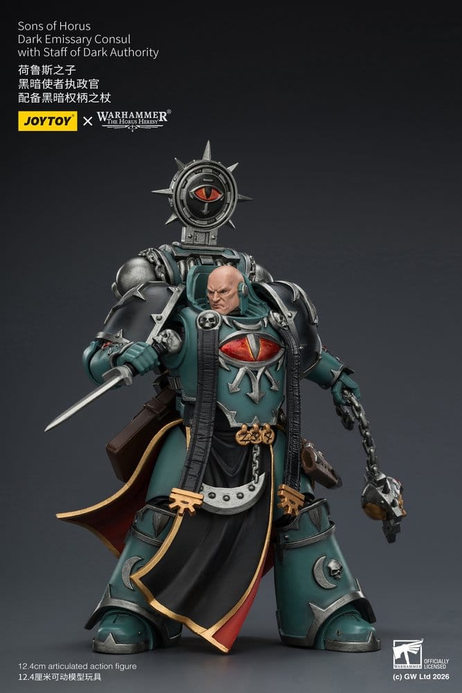 Warhammer The Horus Heresy Action Figure Sons of Horus Dark Emissary Consul 12 cm - Joy Toy Action Figures