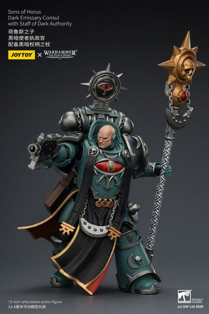 Warhammer The Horus Heresy Action Figure Sons of Horus Dark Emissary Consul 12 cm - Joy Toy Action Figures