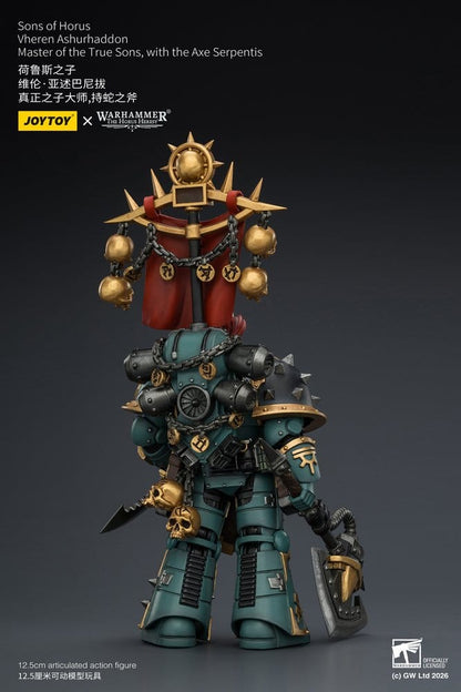 Warhammer The Horus Heresy Action Figure Sons of Horus Vheren Ashurhaddon Master of the True Sons 13 cm - Joy Toy Action Figures