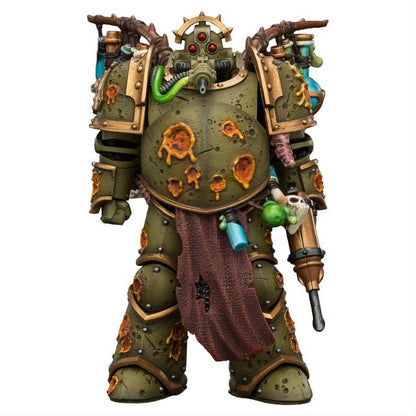 Warhammer 40,000 Action Figure Death Guard Biologus Putrifier 12 cm - Joy Toy Action Figures